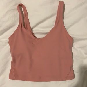Lululemon pink align tank